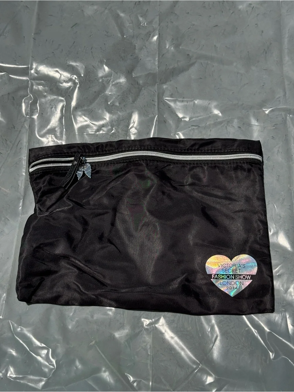 Victoria's Secret Black Makeup Bag - London 2014 Fashion Show